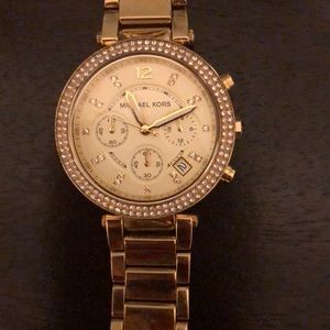Michel Kors Gold Watch